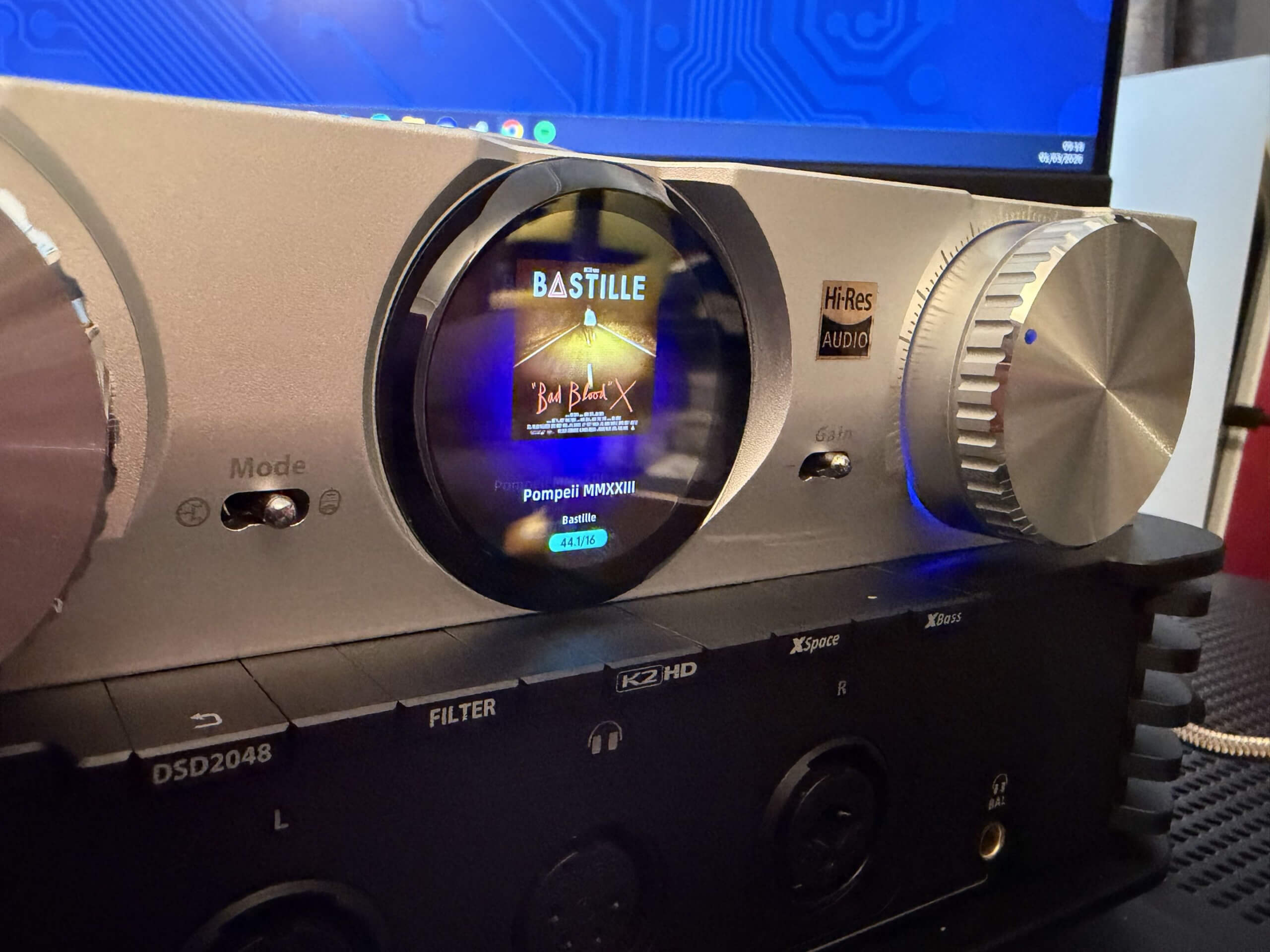 image of the phantom playing a bastille track