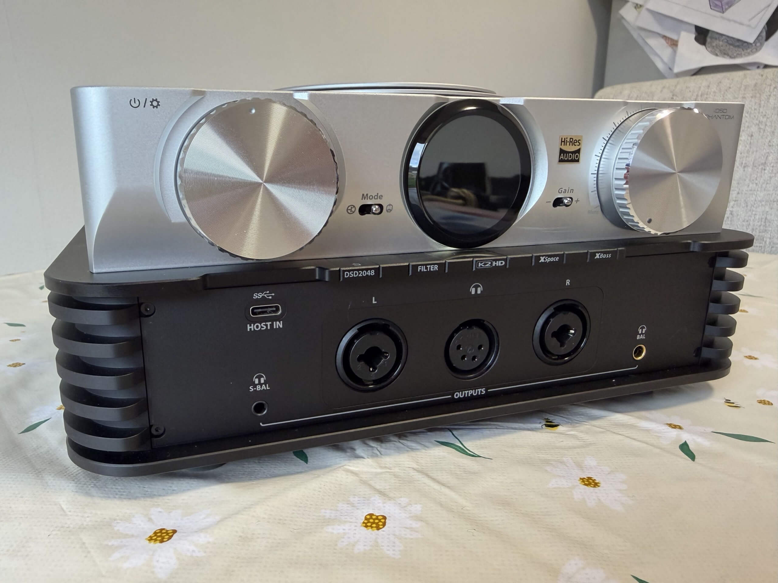 the idsd phantom unit sat on a table