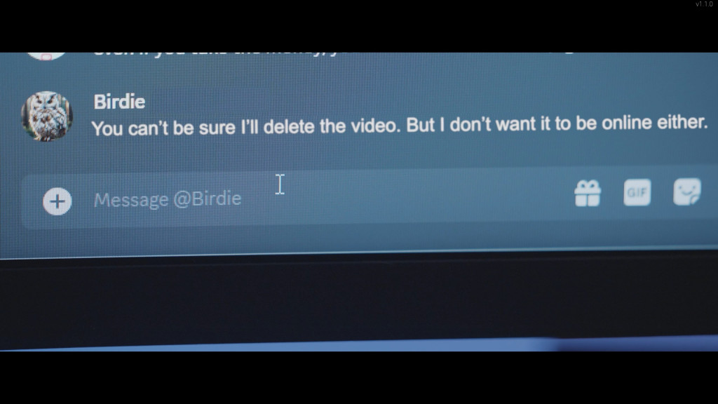 Hacked: The Streamer screenshot of a Discord conversation with the hacker.
