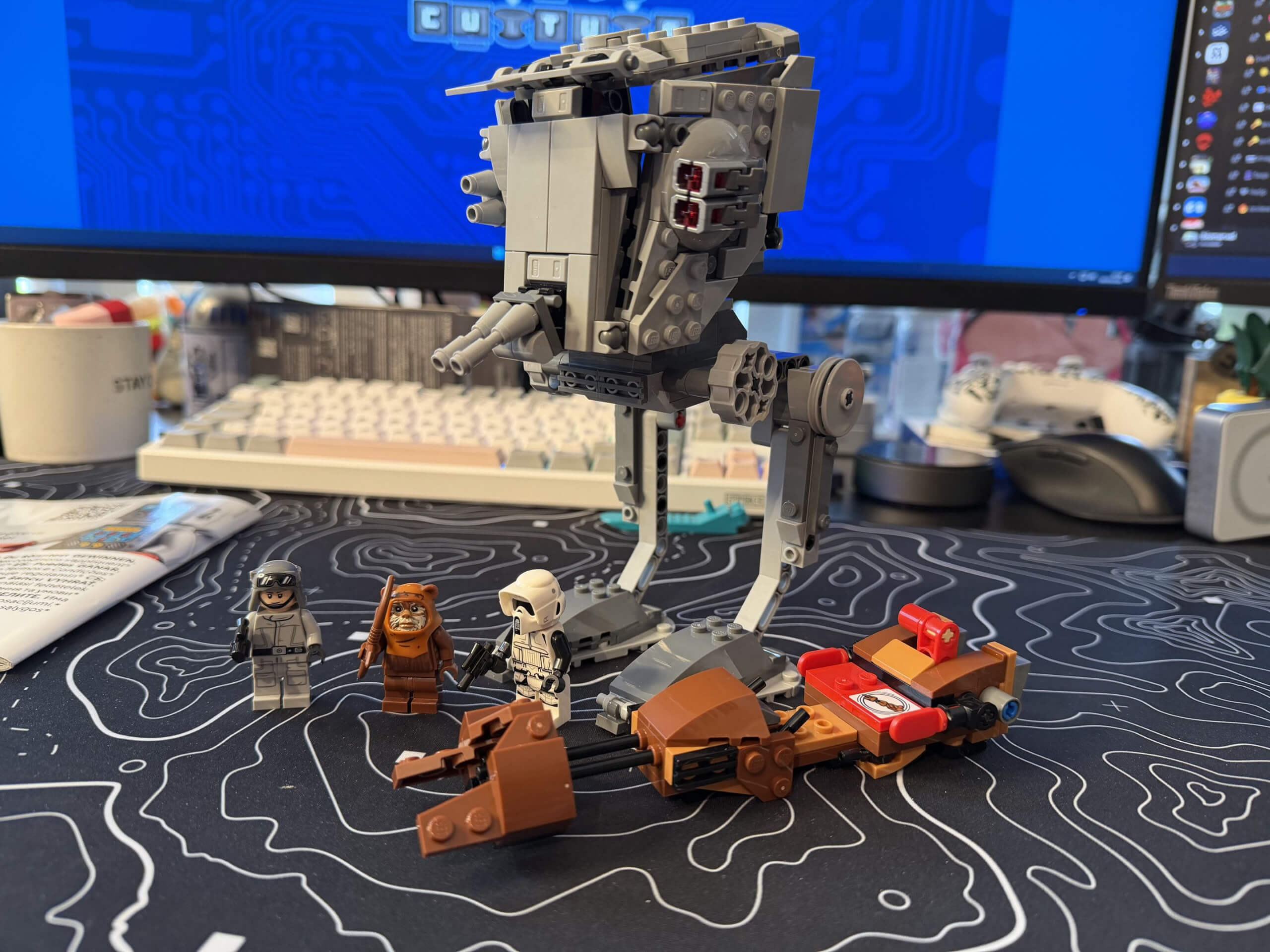 image of a lego smart brick set complete