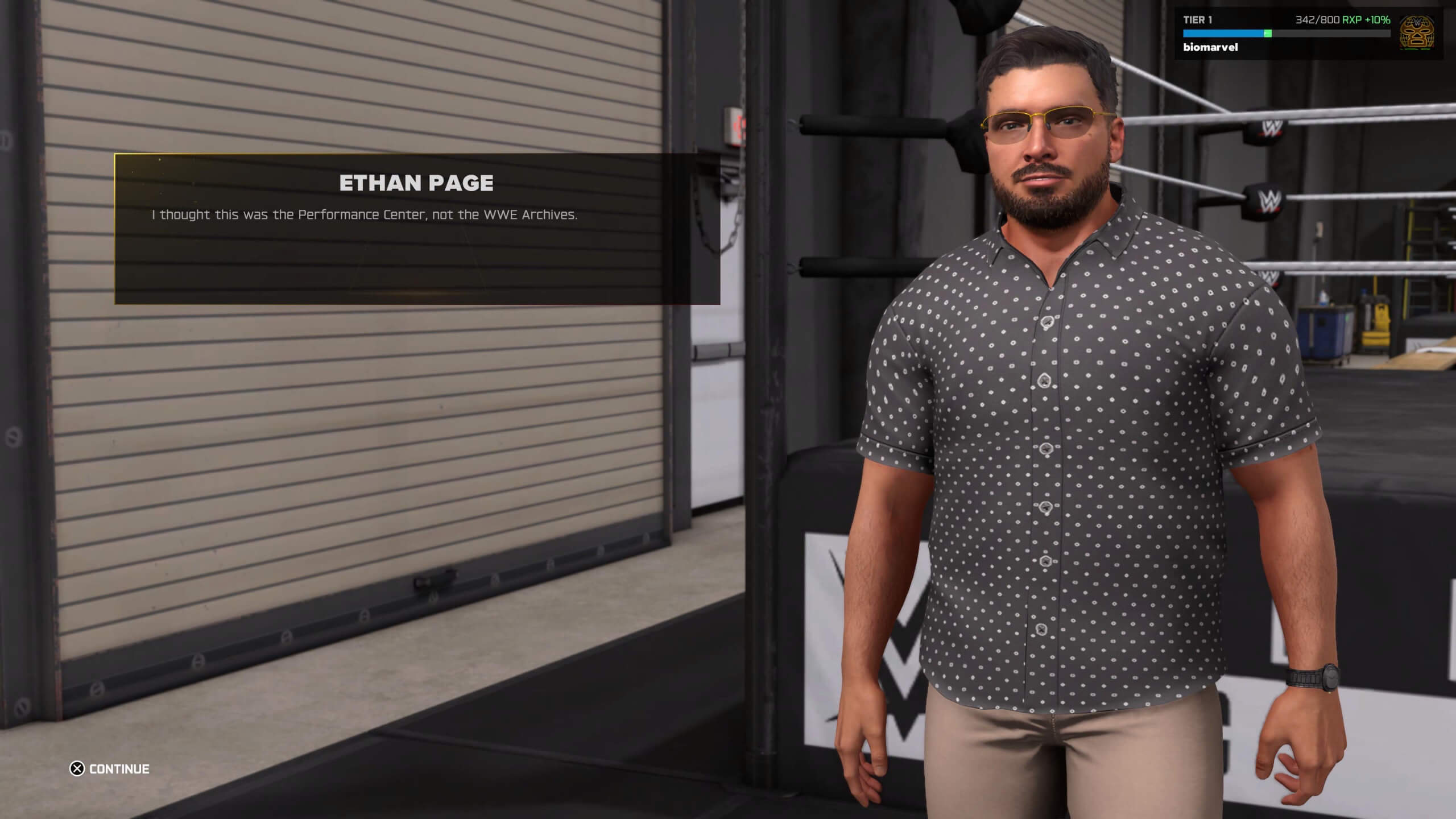screenshot showing superstair ethan page