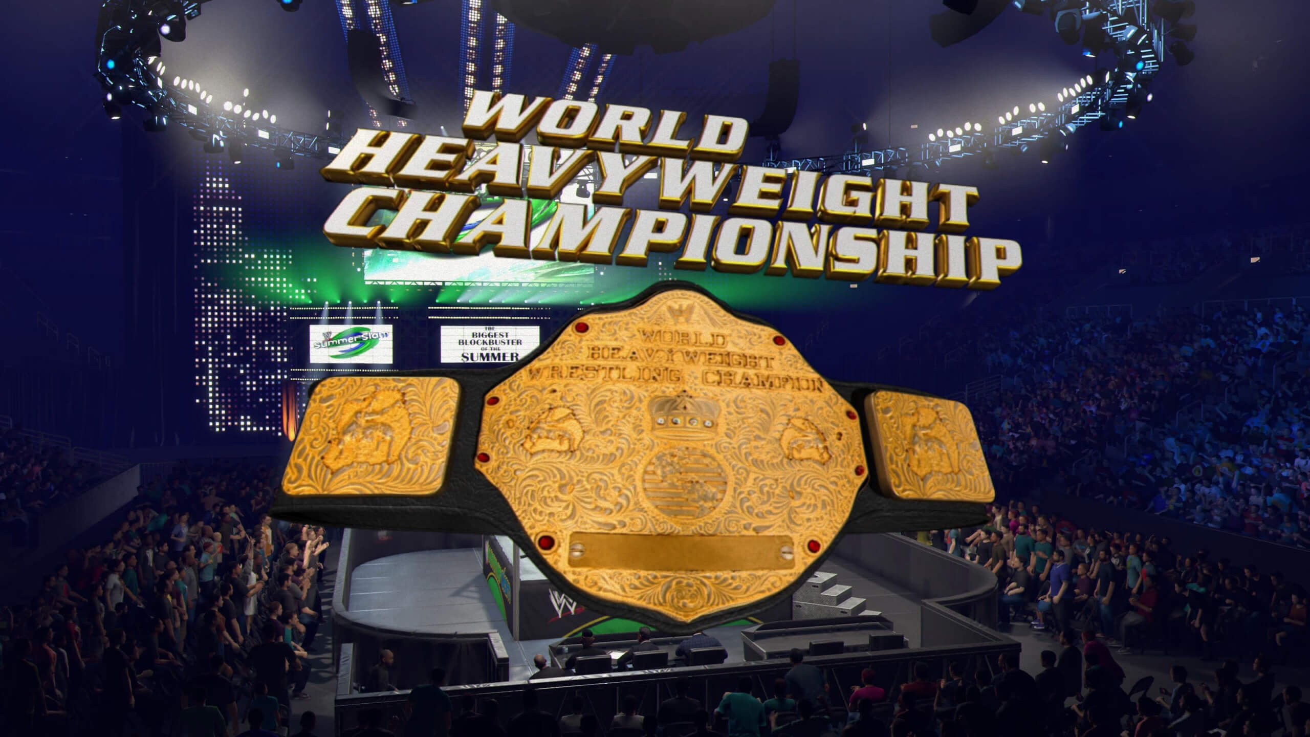 image showing the title match screen