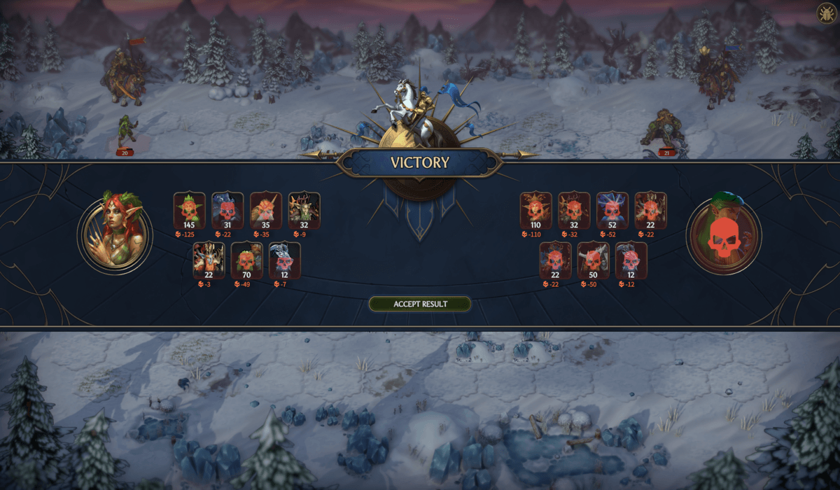 Heroes of Might and Magic Olden Age Victory Screen