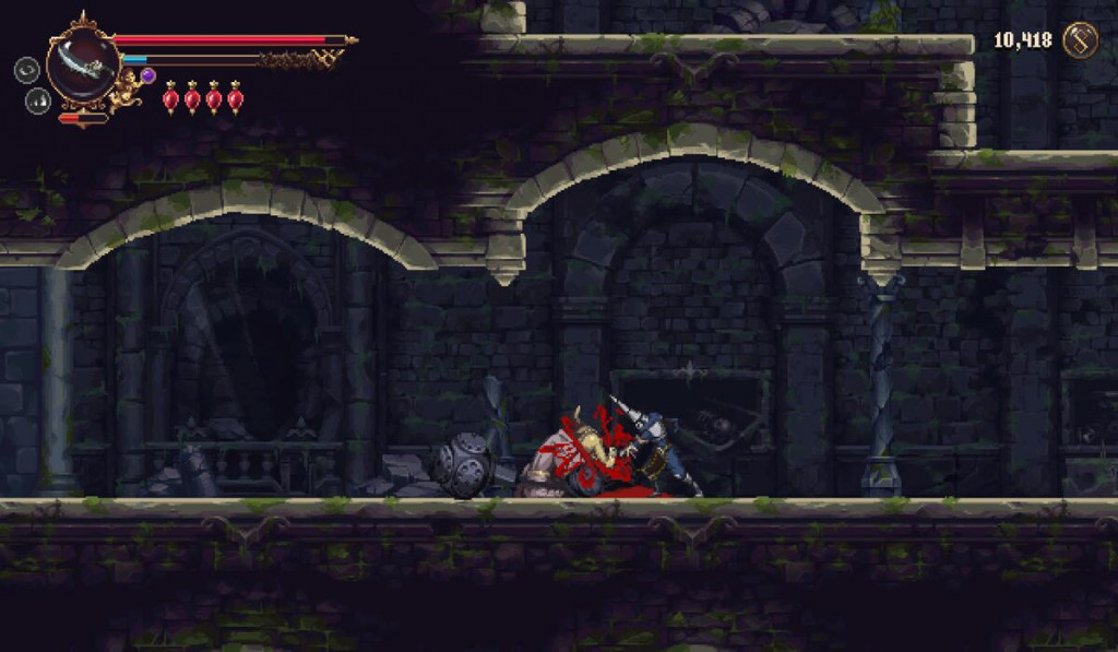 Penitent One performs another finisher execution