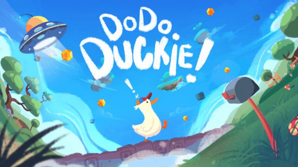 Dodo Duckie's main character walking with his little cap