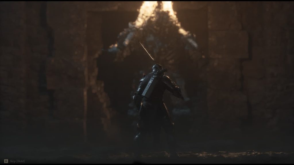 The final boss of Mortal Shell 2's prologue