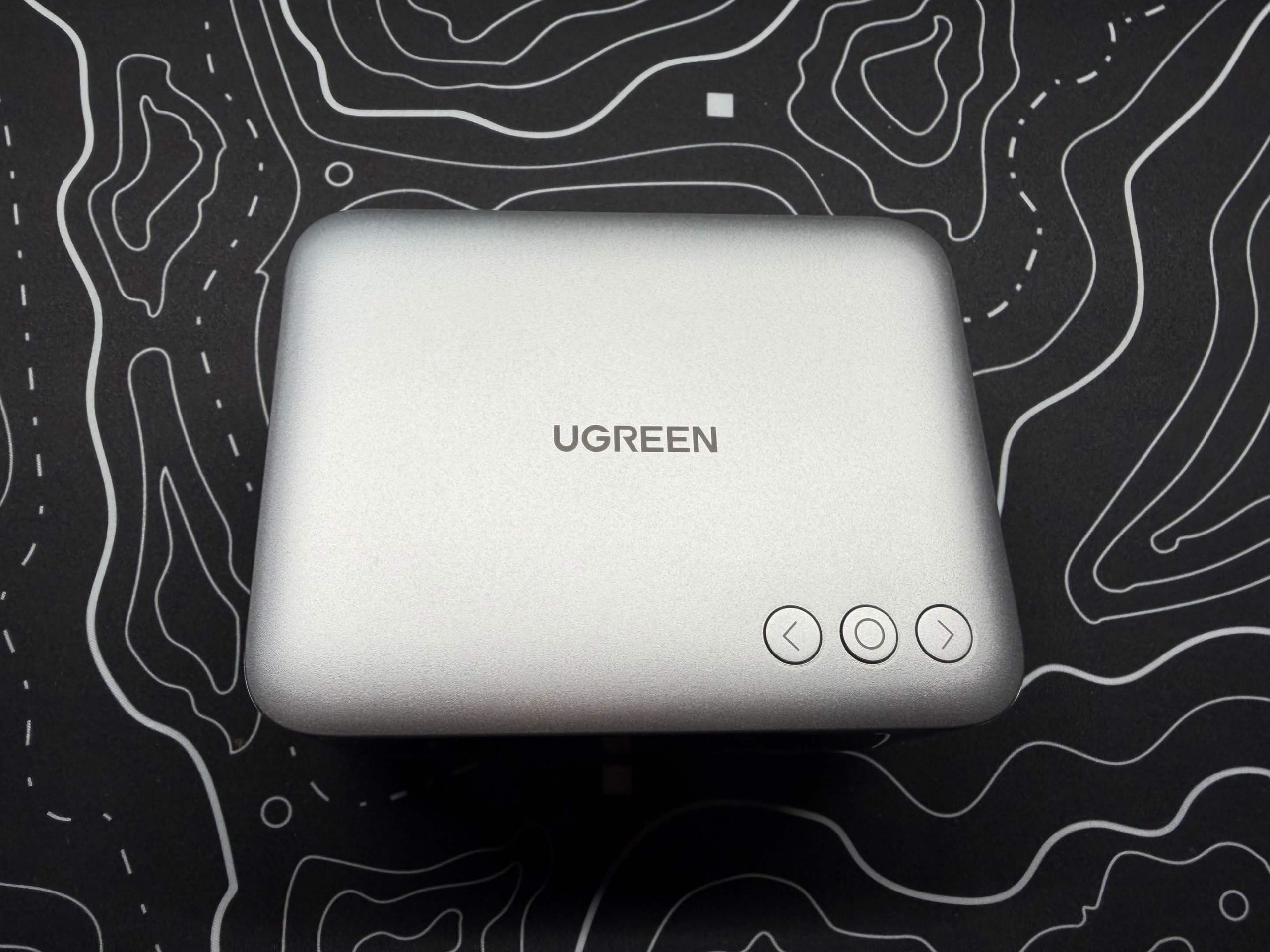 image of the nexode pro 300w from on top on a desk