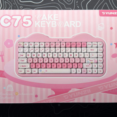 Yunzii C75 Cake Meow Wireless Keyboard Review