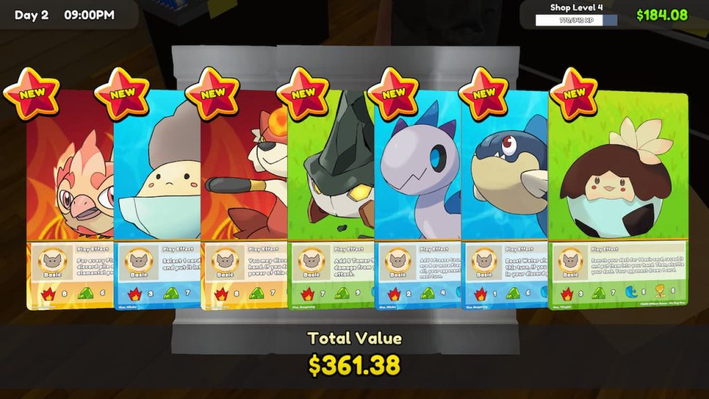 My first decent pull in a basic pack in TCG Card Shop Simulator