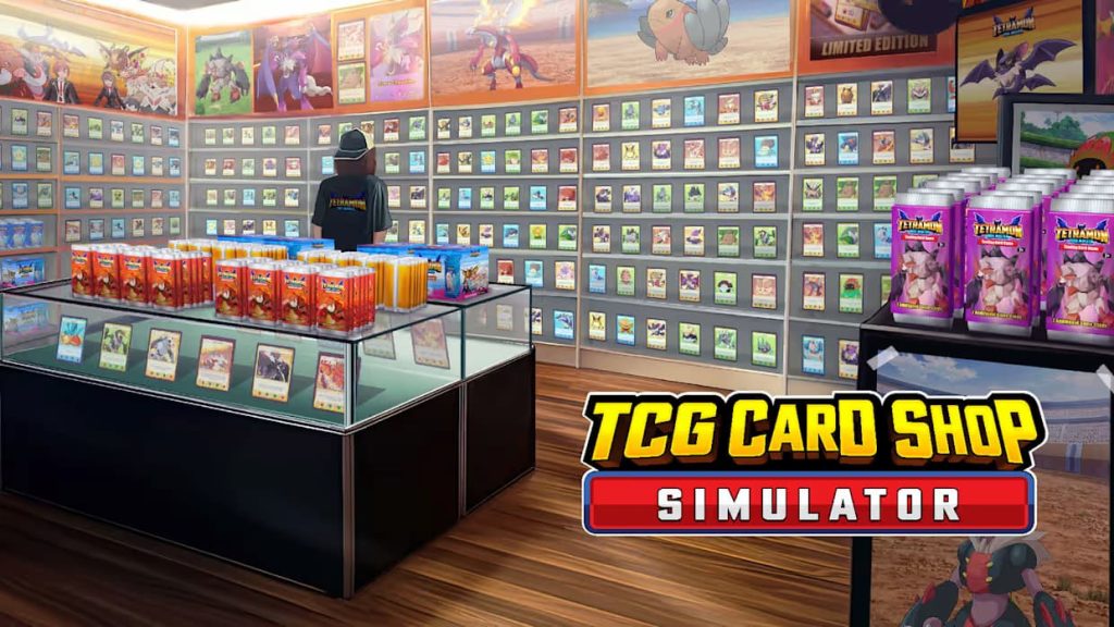 TCG Card Shop Simulator's Nintendo eshop artwork