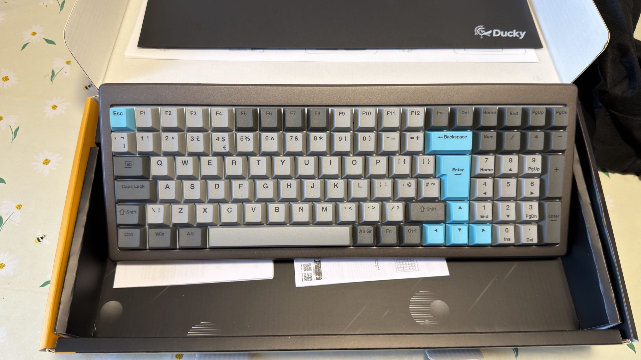 image of the ducky cushion 98 on a table