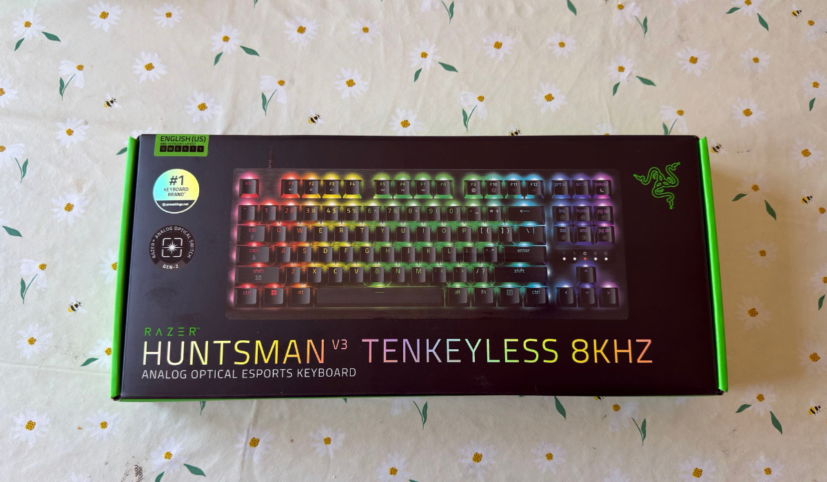 Razer Hunstman V3 Tenkeyless 8KHz Review