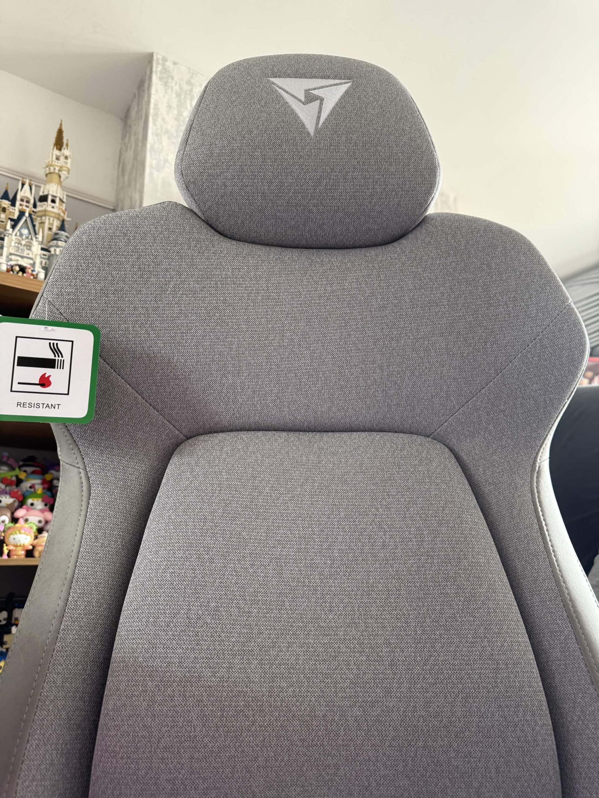the back of the chair